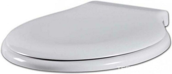 Крышка-сидение с микролифтом для унитаза Joy, крепеж к чаше в комплекте, цвет белый XX