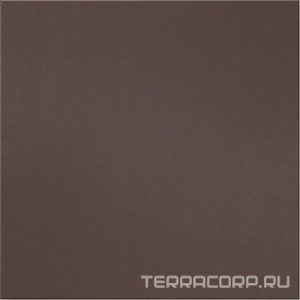 Керамогранит Уральский гранит Уральские фасады Грес Уральский UF006 шоколад моноколор матовый60x60 Коричневый 