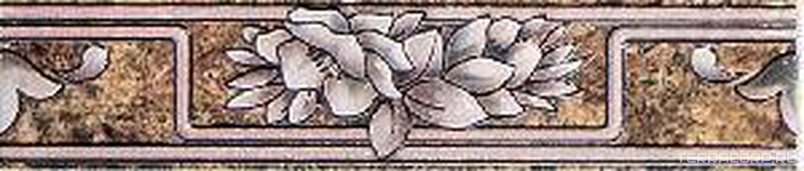 Бордюр Элегия  коричневыйXX |5,4x25