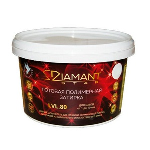Полимерная затирка Diamant Star LVL.80 Color 2 кг. (под колеровку) Антураж Диамант Star COLOR 98791