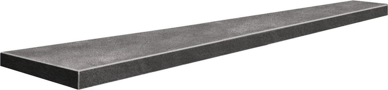 Ступени Kerama Marazzi Фондамента Ступень ЕВРО Техно Левая  серый (из n060491) 35х119.5 Серый 