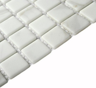 Мозаика Bonaparte Керамическая мозаика Mia white (matt) (4x23x23) 30x30 Белый 