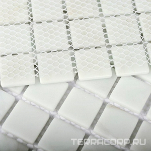 Мозаика Bonaparte Керамическая мозаика Mia white (matt) (4x23x23) 30x30 Белый 