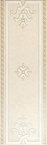 Керамическая плитка Kerama Marazzi Камея Бордюр напольный  бежl13х40.2 Бежевый 