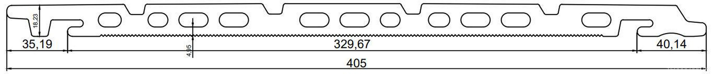 Керамогранит Faveker GA16  Rojo Ranurado 40x150 Коричневый 