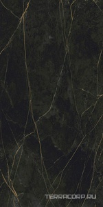 Керамогранит Idalgo Гранит Сандра  черно-оливковый MR матовый 60x120 Черный 