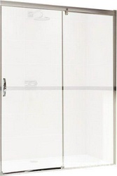 n012925 Односекц. раздвиж. дверь с неп/сегм. прав 1200хh1900мм (проф. мат хром, кр/прав, функ., шир/вх 480-520мм, ст 6мм прзр)Huppe Aur/el XX