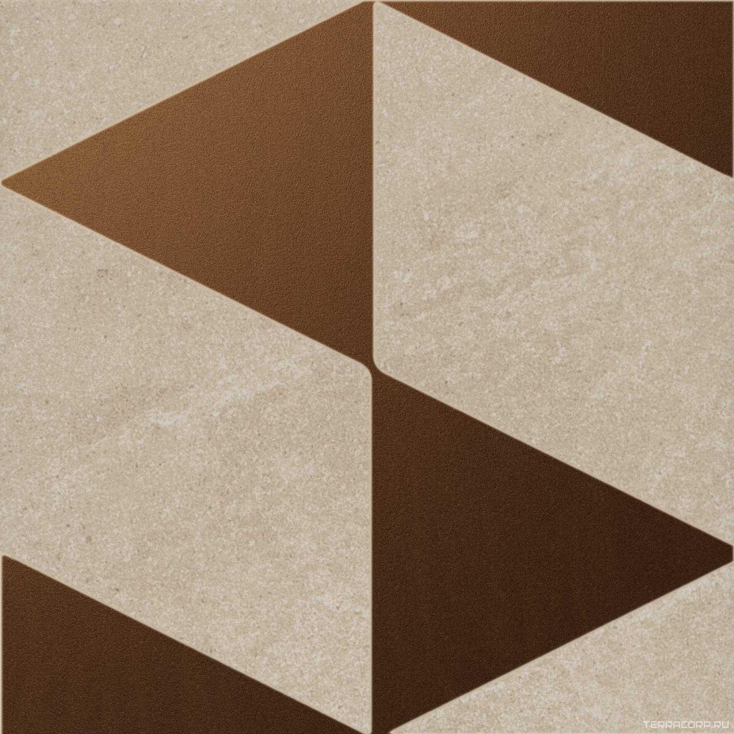 Керамогранит Kerama Marazzi Матрикс Декор беж светлый 20x20 Бежевый, фото 3
