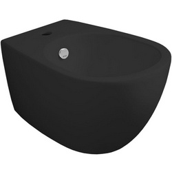 Биде подвесное, 56х36,5см, БЕЗ крепежа, (цв.черный матовый), Vignoni ZZ