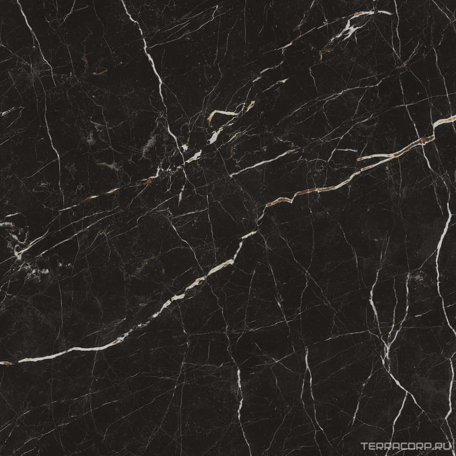 Керамогранит AtlasConcorde Россия Allure Imperial Black Rett 80x80/Аллюр Империал Блек 80 Рет Черный, фото 3