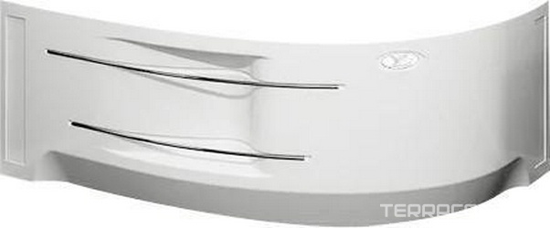 Фронтальная панель к ванне "Ирма 3"с креплением и полотенцедержателем,160x105, левая ZZ