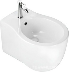 Биде подвесное, 36,5х55,5см, с 1 отв.д/смесит., крепёж в компл., Le Fiabe ZZ