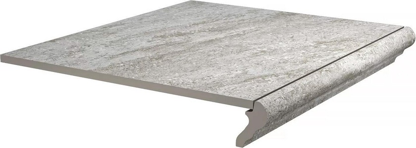Ступени Kerama Marazzi Терраса  противоск. ступень фронт. гр. 40,2x30 ZZ Серый 