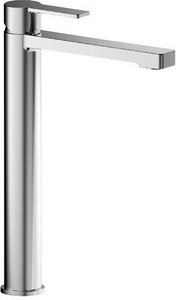 Смеситель для раковины, Высокий, c д/к push-open, (цв.хром),  ZZ Villeroy & Boch Architectura TVW10300500061
