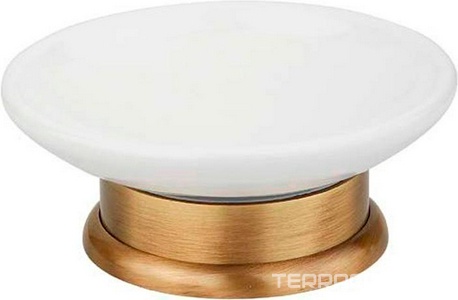 Мыльница настольная керамическая, (цв.бронза),  ZZ Cezares Aphrodite APHRODITE-SODP-02