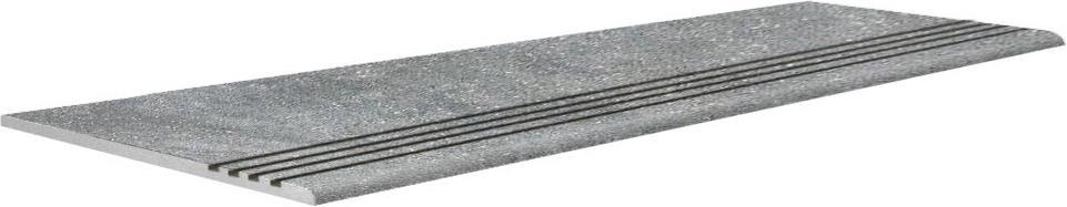 Ступени Kerama Marazzi Перевал Ступень Стандарт Проходная серый обрезной (84938) l29,6х60 Серый, фото 3