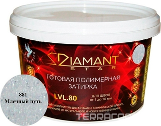 Полимерная затирка Diamant Star 881 млечный путь 2 кг. ZZ
