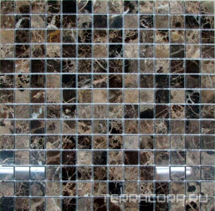 Мозаика Спектр-М Натуральный камень Мозаика из камня на сетке М20-118-20Р 30.5x30.5 Комбинированный 