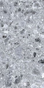 Керамогранит Kerranova Terrazzo Керамогранит K-331/MR Light Grey ZZ30х60 Серый 