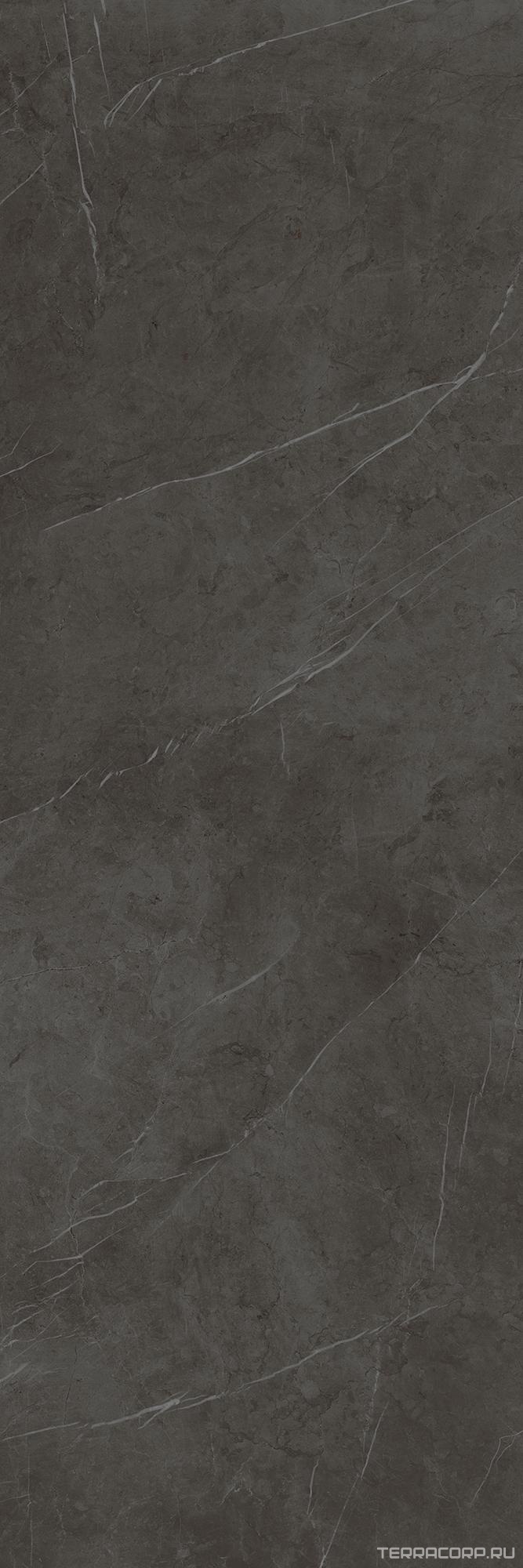 Керамогранит Laminam I Naturali Marmi Pietra Grey lucidato 5.6 mm 100x300 Серый, фото 7