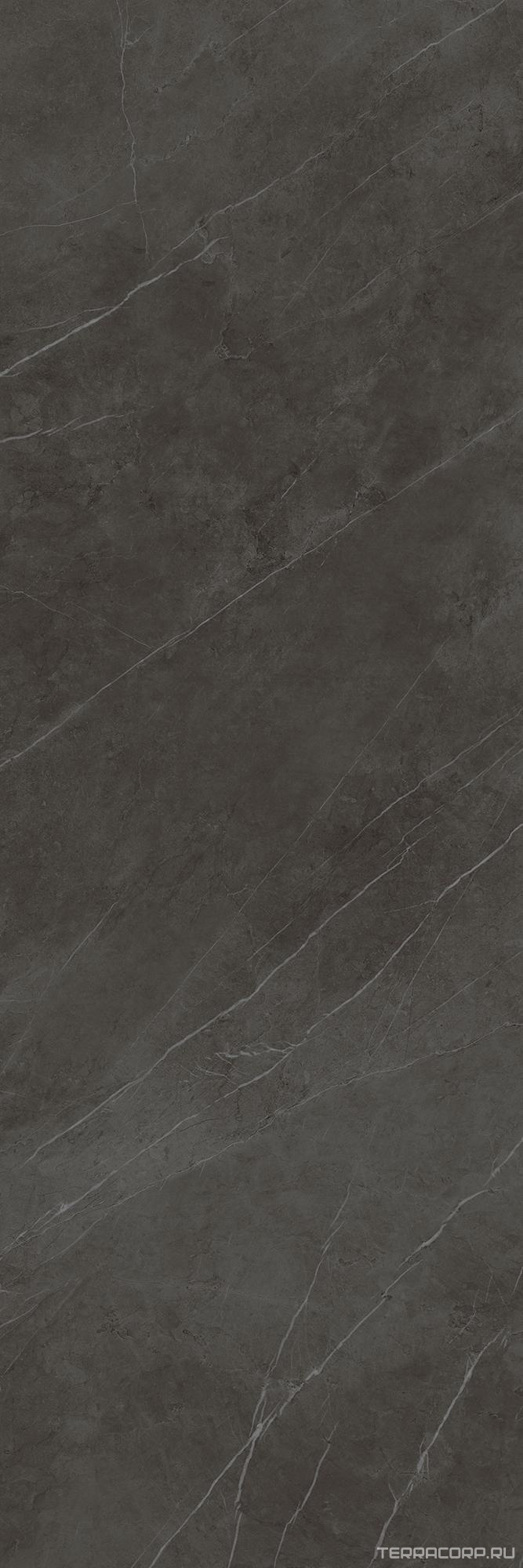 Керамогранит Laminam I Naturali Marmi Pietra Grey lucidato 5.6 mm 100x300 Серый, фото 4