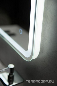 Зеркало 600x30x800мм, реверс., с встроенным по периметру светильником и сенсорным выключателем, 12W, 220-240V, BelBagno BelBagno Универсал SPC-MAR-600-800-LED-TCH