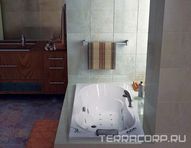 Ванна 180х80х63см с с г/м, а/м., мас.спины., мас.ног 4 форс., фронт панель, слив/перелив в компл., электр/кноп GNT (фурн/хром),  ZZ Thermolux Demetra DEMETRA 180х80 г/м+ а/м + сп/м + м/ног 4форс