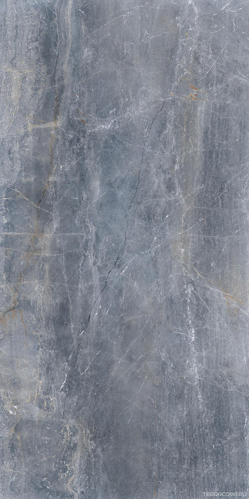 Керамогранит Serenissima Fossil Piombo LUX 60x120 Коричневый, фото 7
