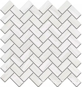 Мозаика Kerama Marazzi Контарини Декор  светлый мозаичный30x31.5 Белый 