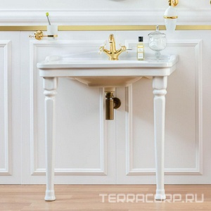 Раковина-столешница  80*50 см, для установки с ножками ZZ Creavit Antik AN080-00CB00E-0000/AN080(AN080.00000)