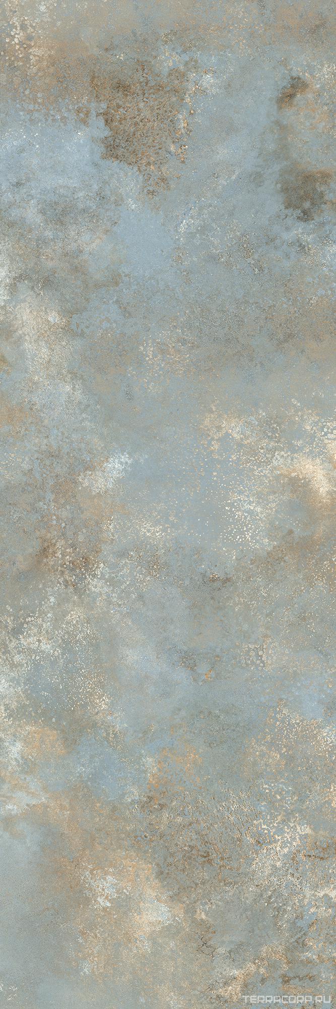 Керамогранит Laminam Rus Ossido Verderame LUX 3,5 mm 100x300 Серый, фото 6