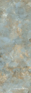 Керамогранит Laminam Rus Ossido  Verderame LUX 3,5 mm 100x300 Серый 