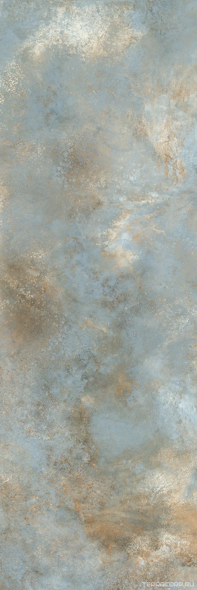 Керамогранит Laminam Rus Ossido Verderame LUX 3,5 mm 100x300 Серый, фото 3