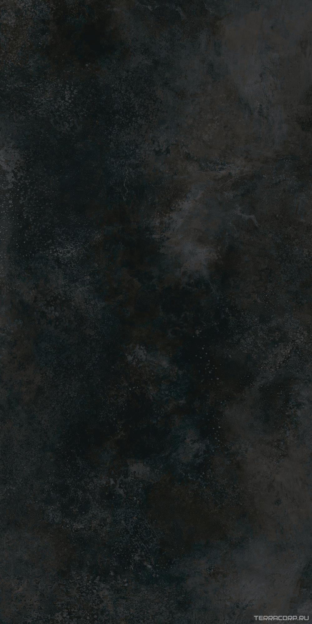 Керамогранит Laminam Rus Ossido Nero 12.5 mm ZZ162x324 Черный, фото 3