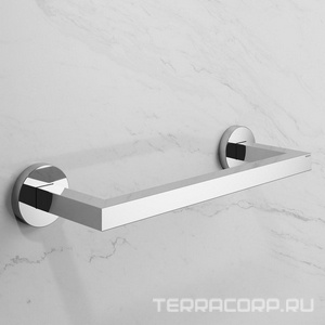 Поручень (полотенцедержатель) 360мм (цв.хром/алюминий),  ZZ Keuco Edition 90 19007 010000