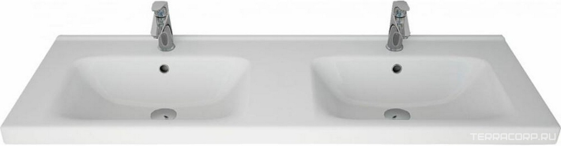 Раковина двойная "Гармония-125" см, для тумбы "" KL Dreja W 641938