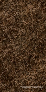 Керамогранит Ariostea Ultra Marmi Dark Emperador Lucidato (Shiny) 6 mm 150x300 Комбинированный 