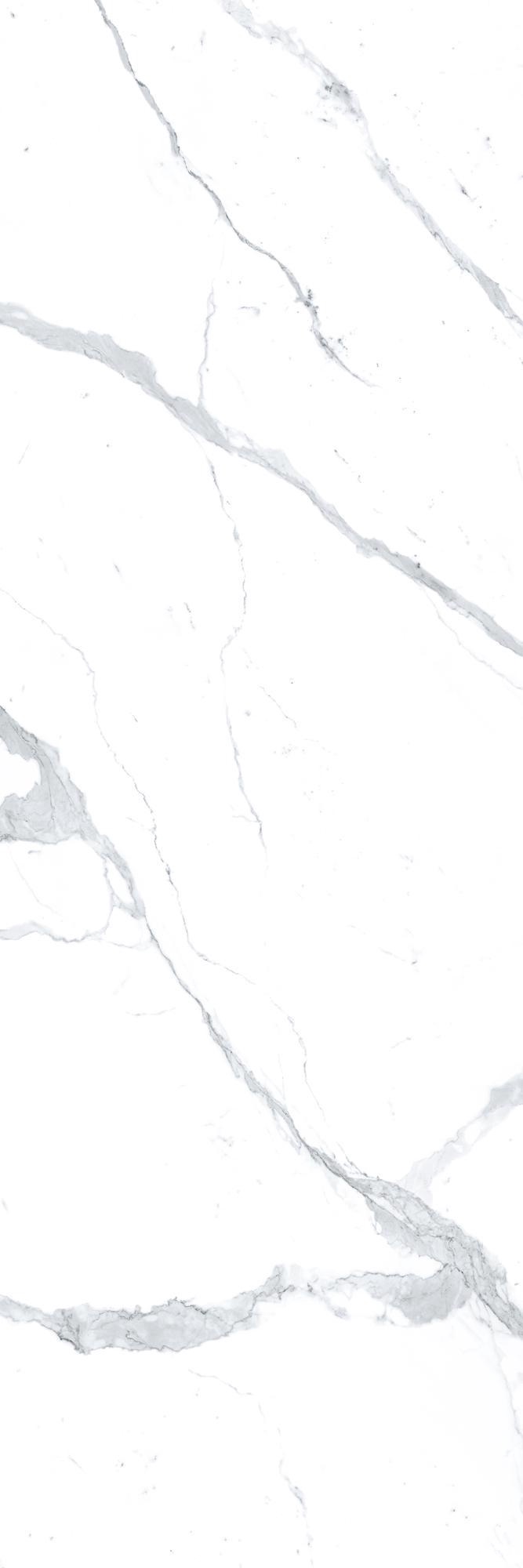 Керамогранит Laminam I Naturali Marmi Bianco Statuario Venato Lucidato 5.6 mm 100x300 Серый, фото 6