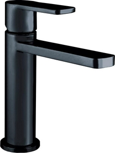 Смеситель для раковины, без д/к, (цв.черный матовый),  ZZ Cezares Glam GLAM-LSM1-NOP