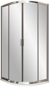 Душевая шторка  80*80, стекло - прозрачное, профиль хром, без поддона AntiCalc ZZ Ravak BLCP4 3B240C00Z1