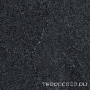 Керамогранит Lea Ceramiche Waterfall Dark Flow Nat RT 90x90 Черный 