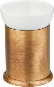 Стакан настольный керамический, (цв.бронза),  ZZ Cezares Aphrodite APHRODITE-TUMP-02