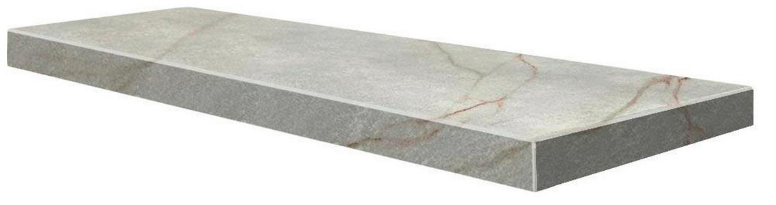 Ступени AtlasConcorde Россия EMPIRE Empire Calacatta Diamond Scal. Ang. Sx 33x120 /ЭМПАИР КАЛАК. ДАЙМОНД СТУПЕНЬ УГЛОВАЯ ЛЕВ 33x120 Белый 
