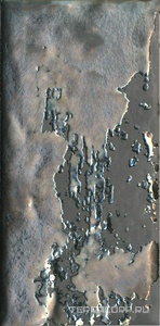 Керамическая плитка Kerama Marazzi Граффити Декор  металл серый темный 20x9,9 Серый 