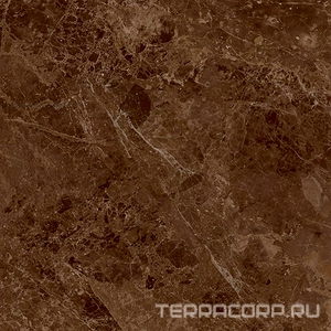 Керамогранит Гранитея Киреты Kirety Braun G244/ коричневый полированный 60x60 Коричневый 