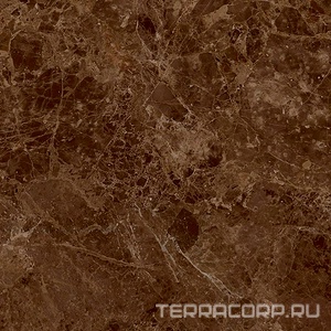 Керамогранит Гранитея Киреты Kirety Braun G244/ коричневый полированный 60x60 Коричневый 