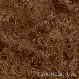 Керамогранит Гранитея Киреты Kirety Braun G244/ коричневый полированный 60x60 Коричневый 