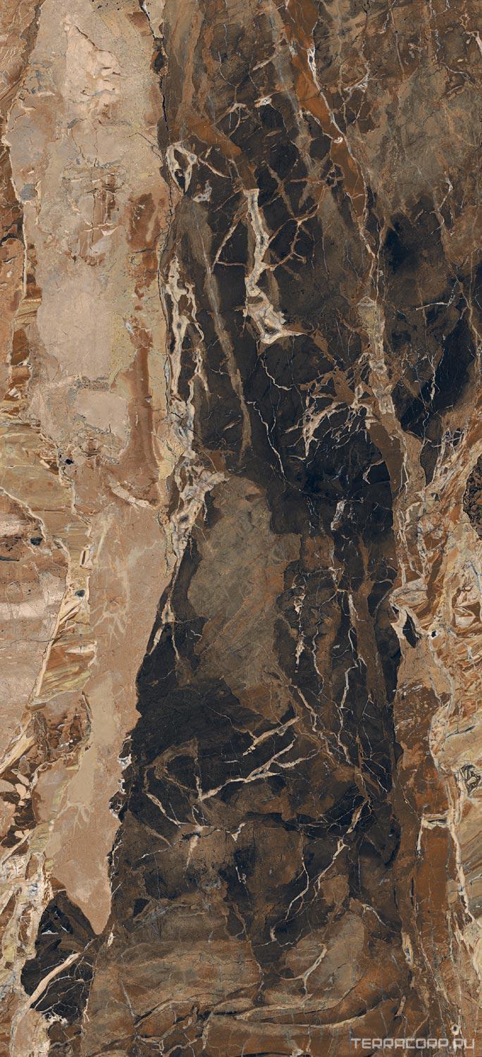 Керамогранит Florim Magnum Les Bijoux De Rex Jaspe Rouge Glossy 120x280 Коричневый, фото 5