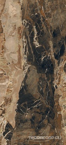 Керамогранит Florim Magnum Les Bijoux De Rex Jaspe Rouge Glossy 120x280 Коричневый 