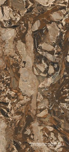 Керамогранит Florim Magnum Les Bijoux De Rex Jaspe Rouge Glossy 120x280 Коричневый 